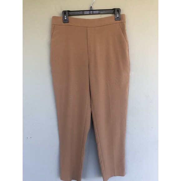 Banana Republic Taper Ankle Pants Women 8 Pull On Stretch Preppy Career - Picture 3 of 16